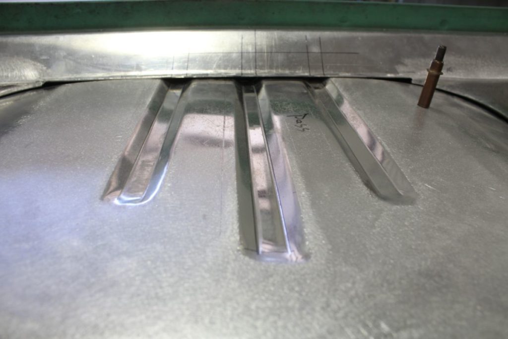 Custom 1968 Chevy C10 Hot Rod Truck Inner Fender Fabrication