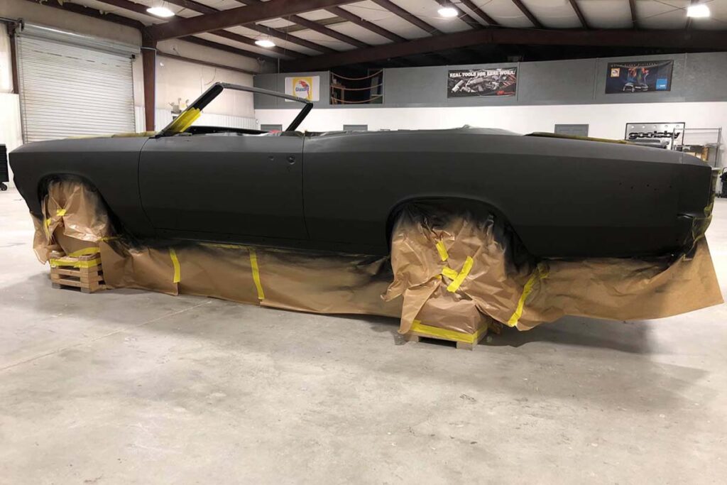 Custom 1966 Chevelle Convertible SS hot rod body work