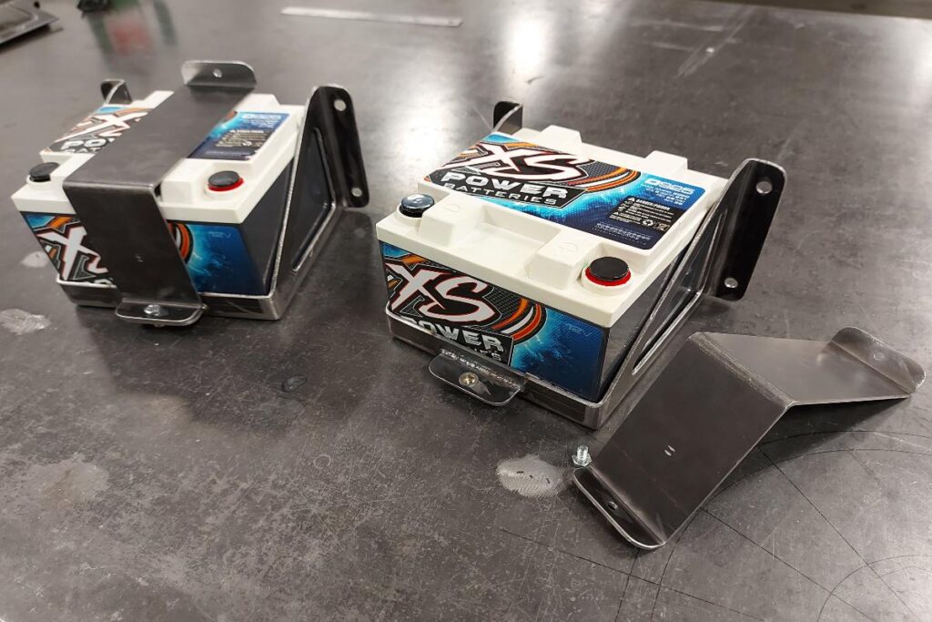 Custom 1968 Chevy C10 Hot Rod Truck Battery Tray Fabrication