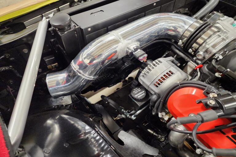 Black 1969 SS Camaro 454 LSX protouring restomod classic muscle car