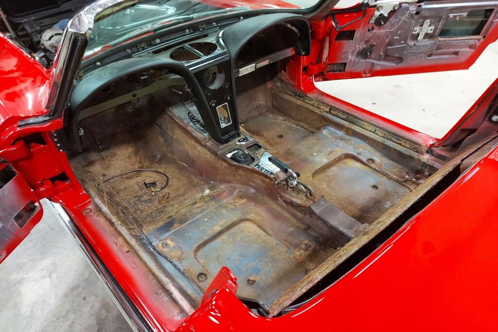 Custom classic 1967 Convertible Corvette LT4 Supercharged pro touring restomod Build