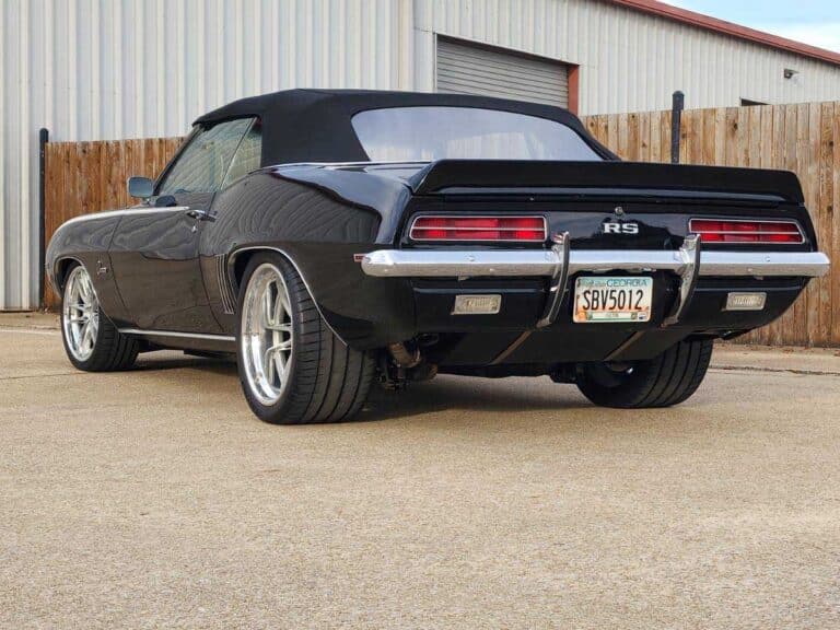 Custom LT4 Restomod 1969 Camaro RS Convertible