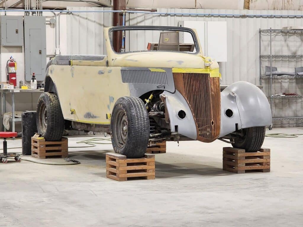 Custom 1936 Ford 4 Door Convertible Classic